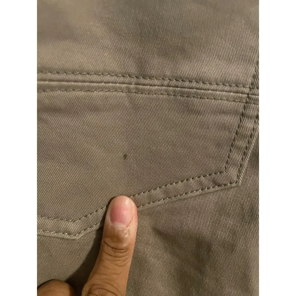 Kuhl Rebel Jeans Mens 36x310 Brown Stretch Denim Straight Leg Workwear READ